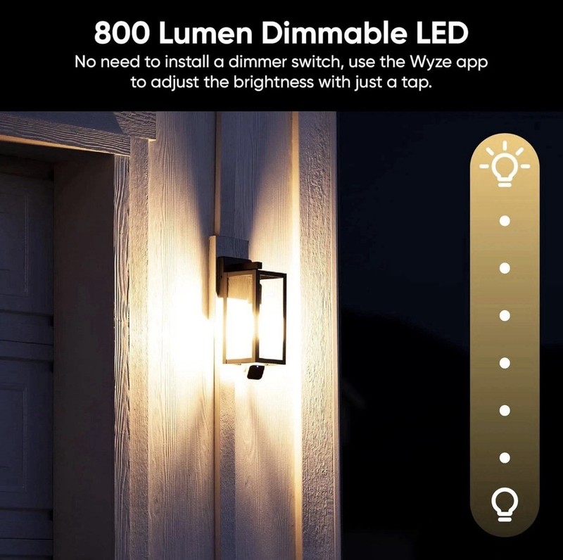 WYZE Bulb Cam Security Camera 2K HD Outdoor Light Bulb Camera Color Night Vision gallery