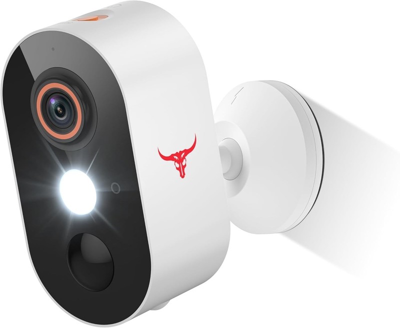 2 Pack Wireless Security Camera System Smart Night Vision Outdoor WiFi Cameras gallery