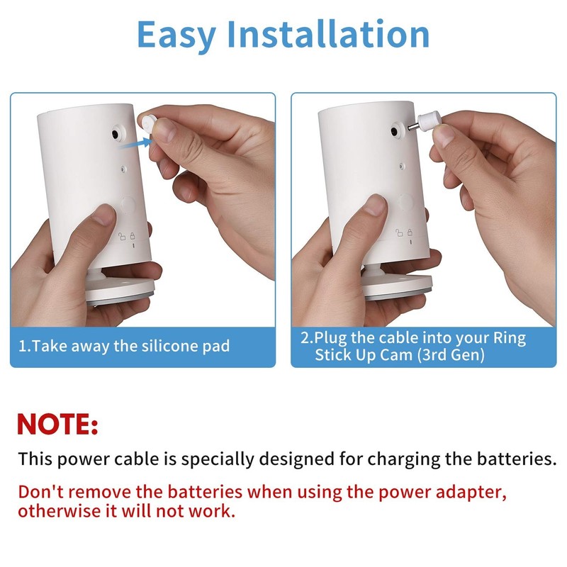 Adaptador Energia Camara Ring 3Gen Cable 9M Exterior Resistente Carga Continua gallery