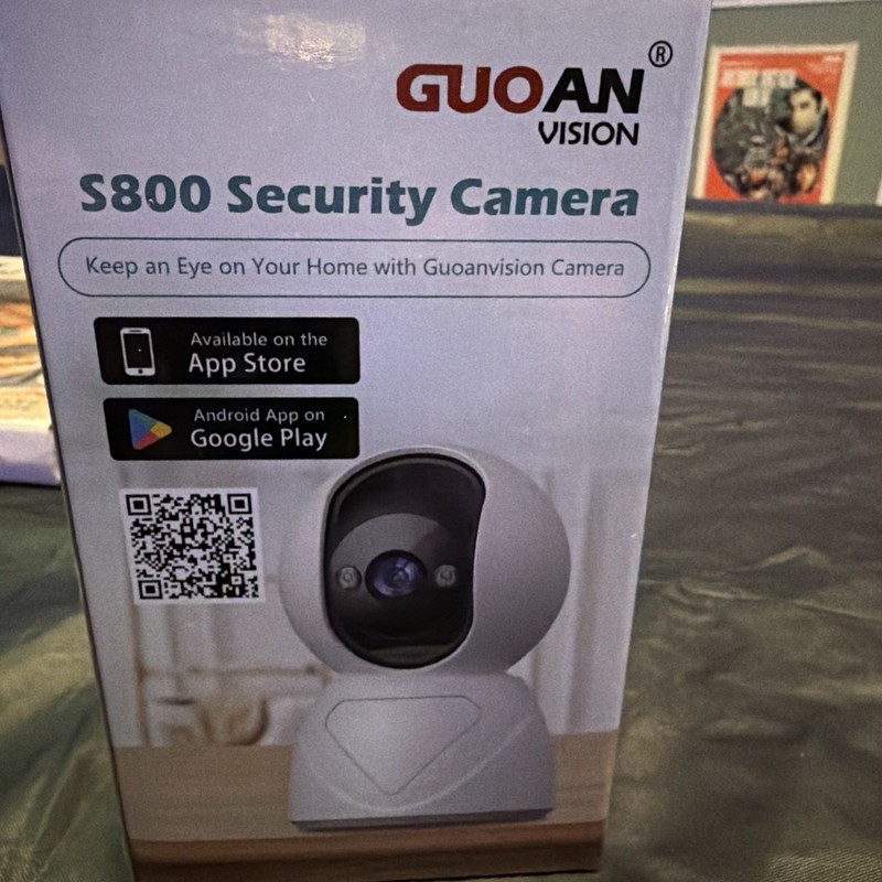 GUOANVISION S800 Home Security Camera, a 5G-enabled indoor pan/tilt Brand New gallery