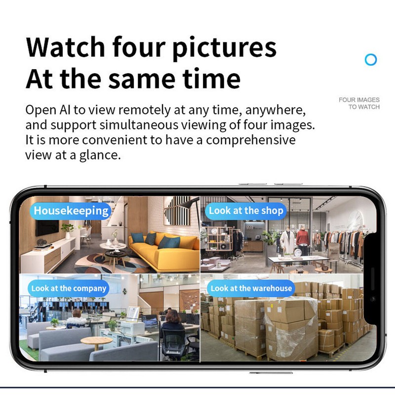 1080p HD Network Intelligent Wifi Camera With Automatic Tracking Detection gallery