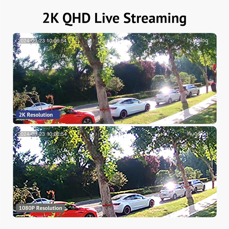 Smart 2K Cameras for Home Security - Starlight Night Vision & Alexa Compatible gallery