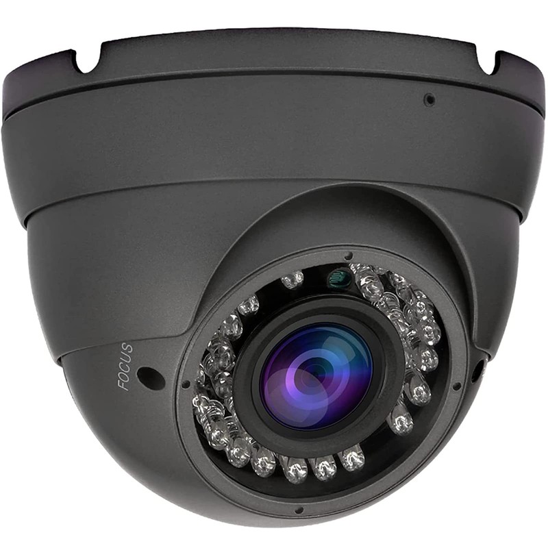 2MP CCTV HD 1080P 4-in-1 (TVI/AHD/CVI/960H/CVBS) Dome , 2.8-12mm Varifocal Le...