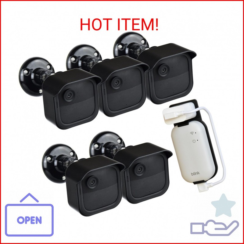 All New Blink Outdoor 4th & 3rd Gen Camera Mount Bracket,5 Pack Full Weather Pro