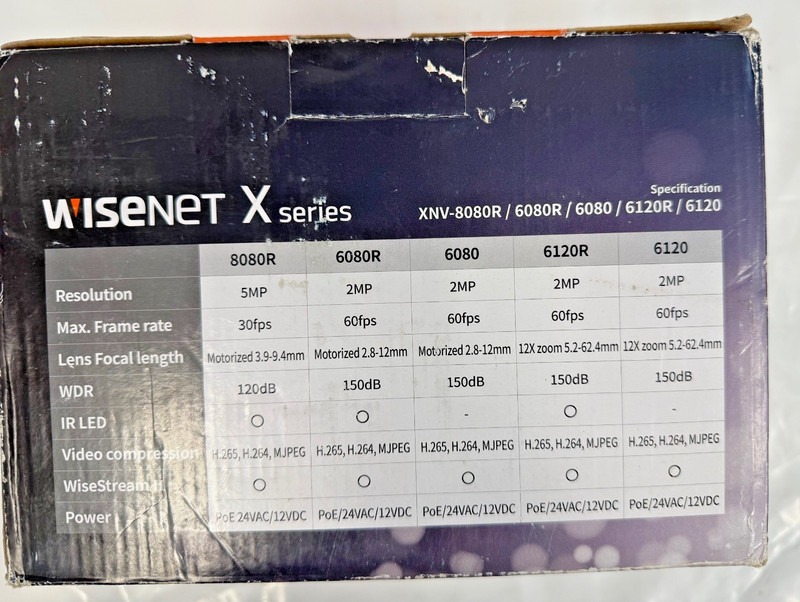 Wisenet XNV-6080R 2MP Network Dome Camera gallery