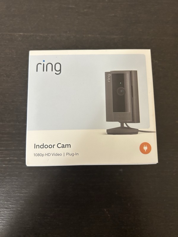 SEALED Ring Indoor HD Video Camera NEWEST (2024) – Charcoal – SAME DAY SHIPPING!