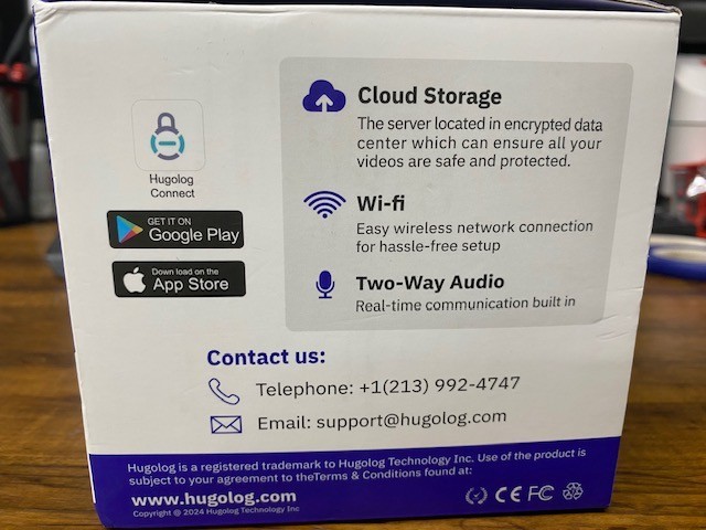 * 4 Pack * Hugolog E5P wi-fi security camera * 4 Pack * gallery