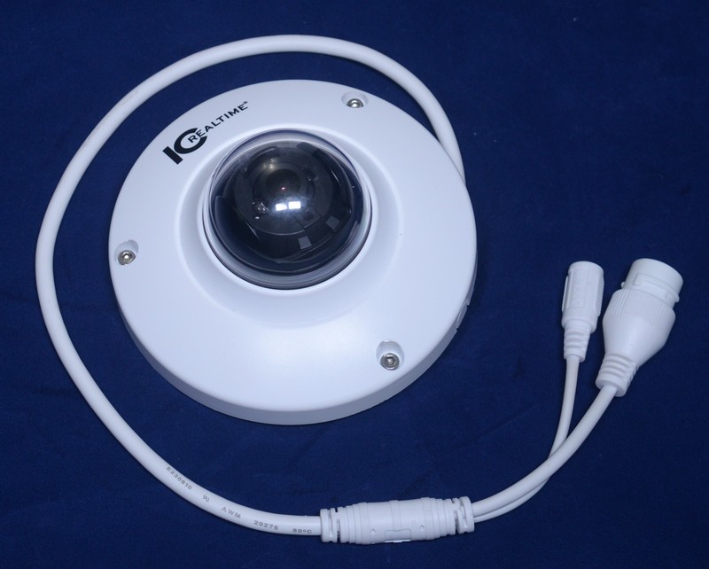 ICIP-DW102 Security Wireless 720P Mini Dome Color IP Camera PoE Wifi LAN gallery