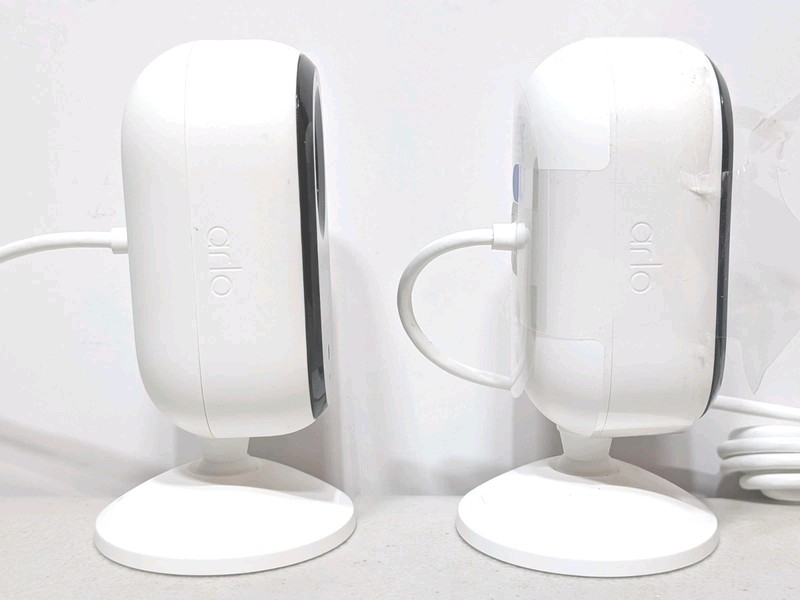 Arlo Essential Indoor Camera (2nd Gen) | Wired Plug-in Security Camera - 2 Pack gallery