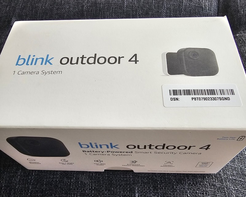 Blink Outdoor 4 Security Camera System (4th Generation) 1 Camera System