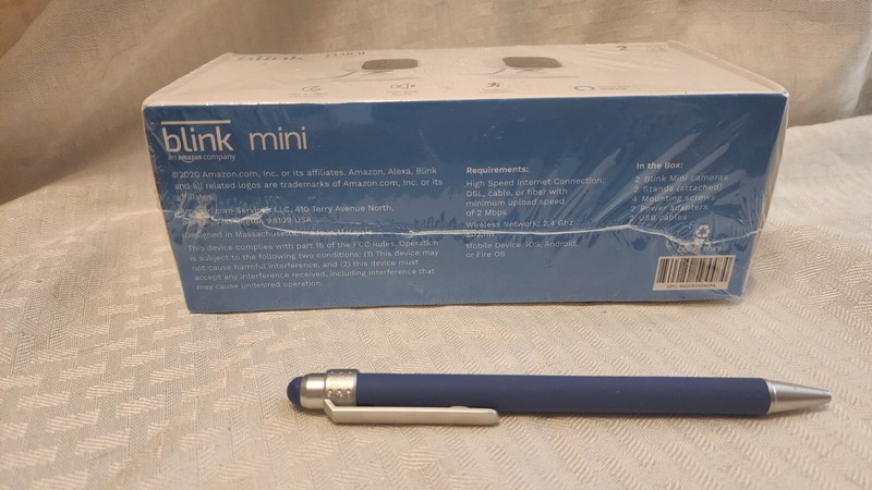 Blink mini Indoor Plug-in HD Smart Security Camera Qty 2 gallery