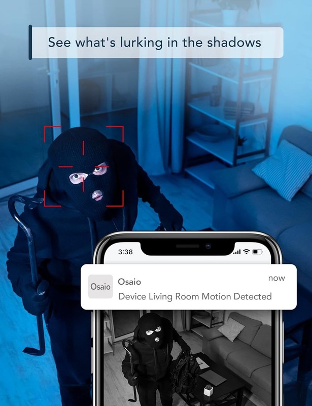 Camaras De Seguridad Inalambricas 1080P Con Audio Para Casa Interior Pequeñas gallery