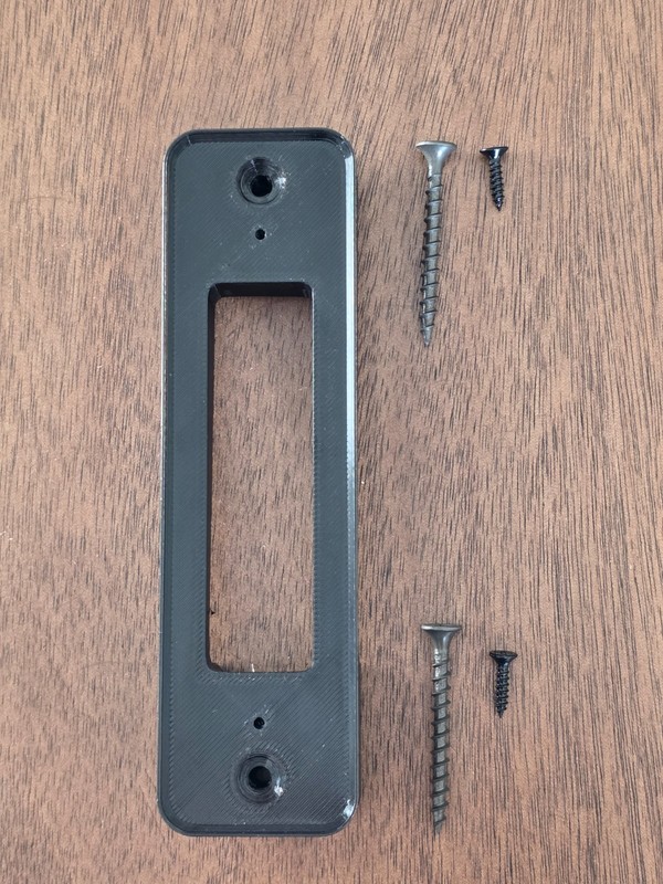 Wyze Battery Video Doorbell 4 inch Vinyl Siding Mounting Bracket Wedge gallery