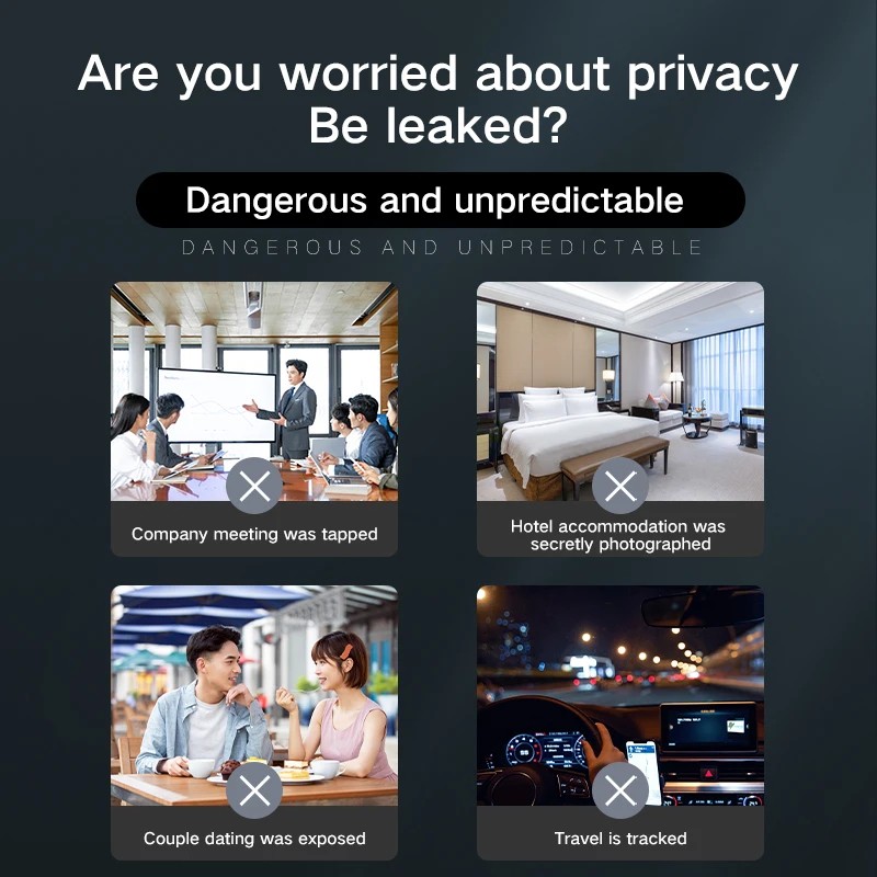Professional Hidden Camera Detector - Wireless Signal & Infrared Detection gallery