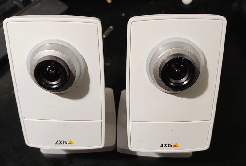 AXIS Security camera M1014 White Ethernet cable, Wi-Fi connection Set of 2