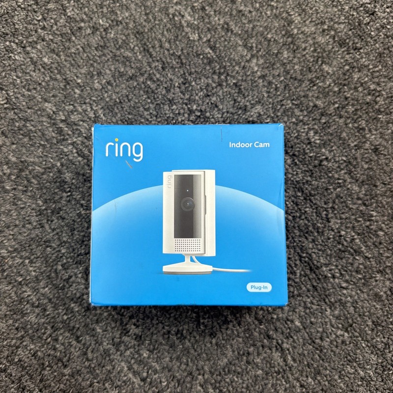 Ring Indoor Cam 2nd Gen Plug-In 1080p HD WiFi Security Camera White 27