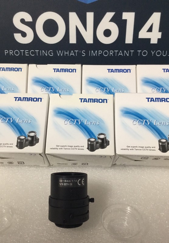 TAMRON Lens 13VM308AS 3-8mm F1.0 1/3" CS Manual Iris Surveillances Camera NEW! gallery