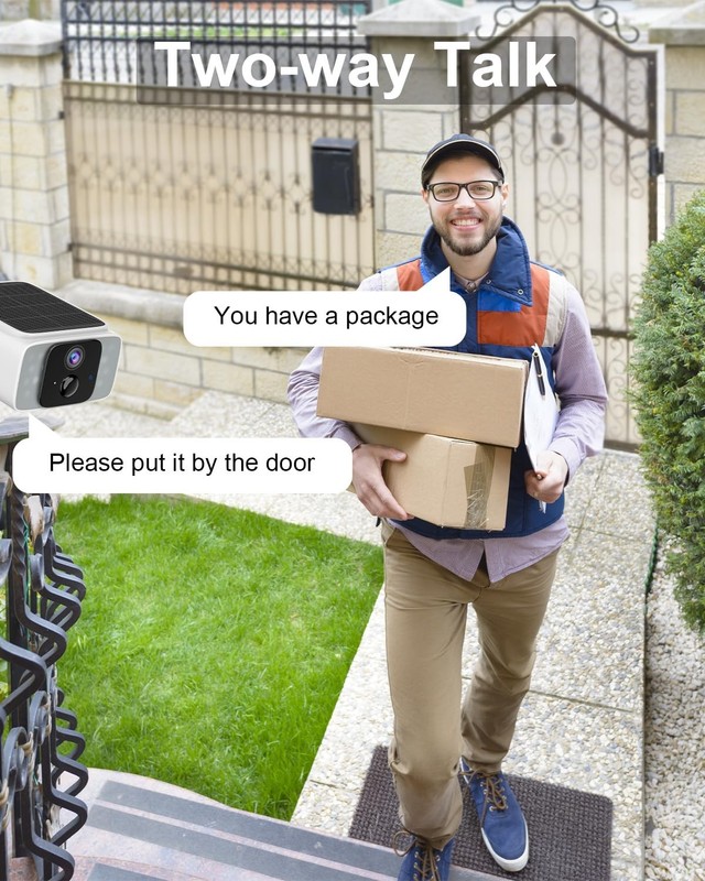 S26 4G LTE Cellular Security Camera with 1st Year Free Data, Solar Camera Out... gallery