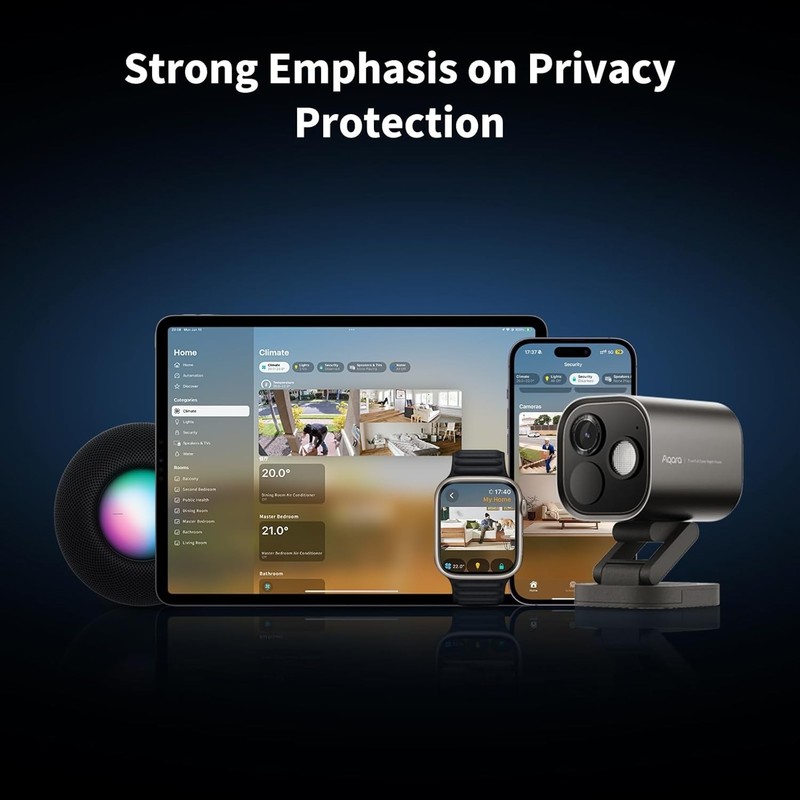 Aqara G5 Pro PoE Outdoor Security Camera with AI Detection & Smart Home Hub gallery