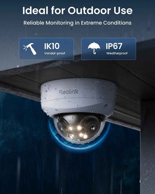 REOLINK Duo 3V 16MP Dual-Lens PoE Security Camera with Color Night Vision gallery