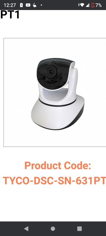 DSC SN-631PT1 Wireless Indoor Camera gallery