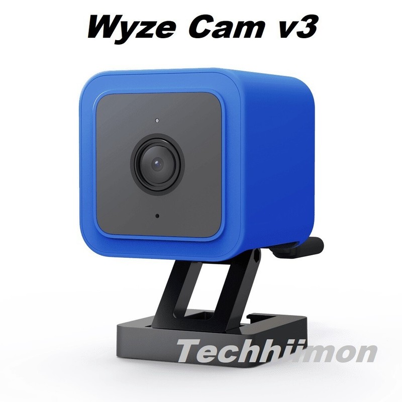 NEW BLACK AND BLUE WYZE CAM V3 PET SECURITY CAMERA 1080p HD VIDEO NIGHT VISION gallery