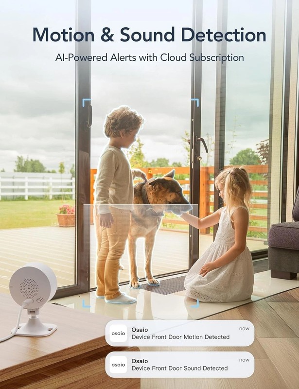 2.4GHz Indoor Security Camera, 1080P Home Camera for Pet Monitoring, Motion D... gallery
