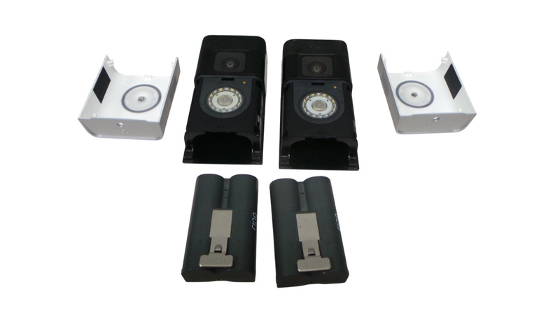 Lot of 2 Ring Battery Doorbell Plus 5F77E9 1080p HD Video with Battery gallery