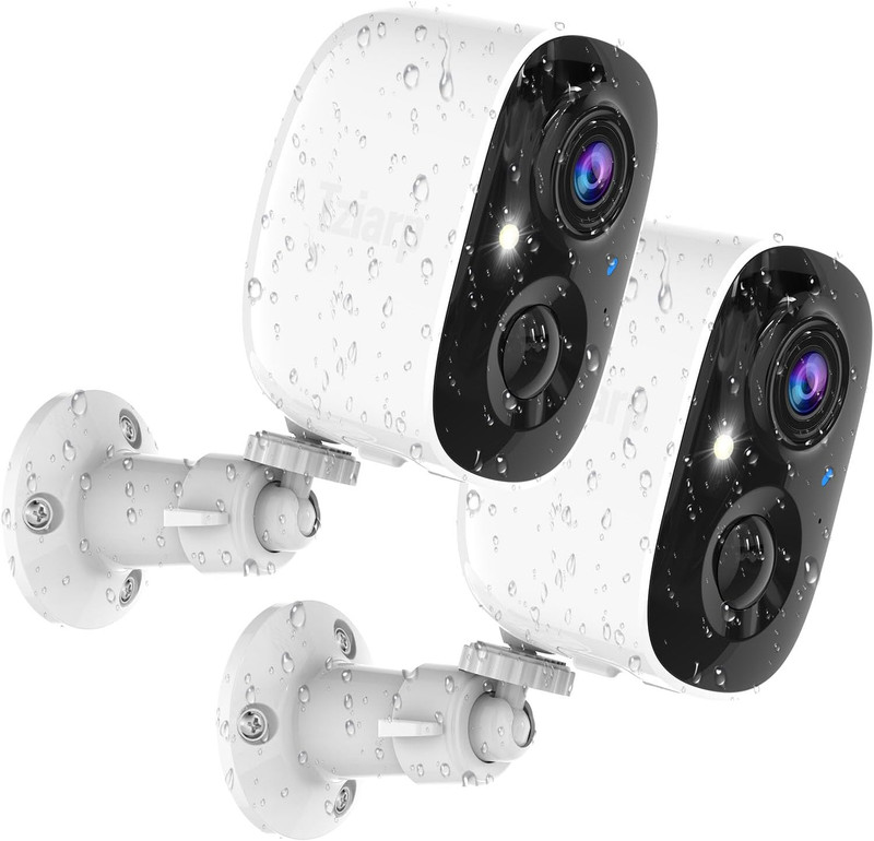 Security Cameras Wireless Outdoor,2K Indoor Wifi Wireless Cameras,Outside Batter gallery
