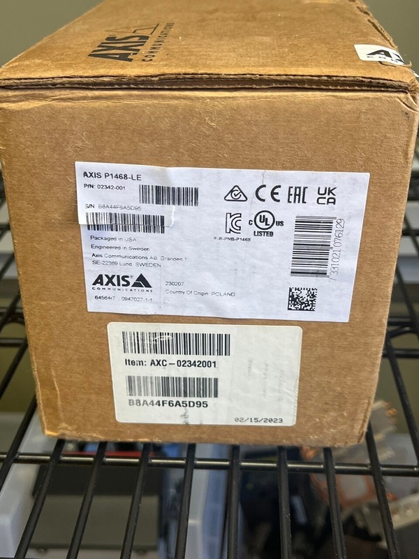 AXIS P1468-LE Bullet Camera (02342-001) | Open Box | Never Used gallery