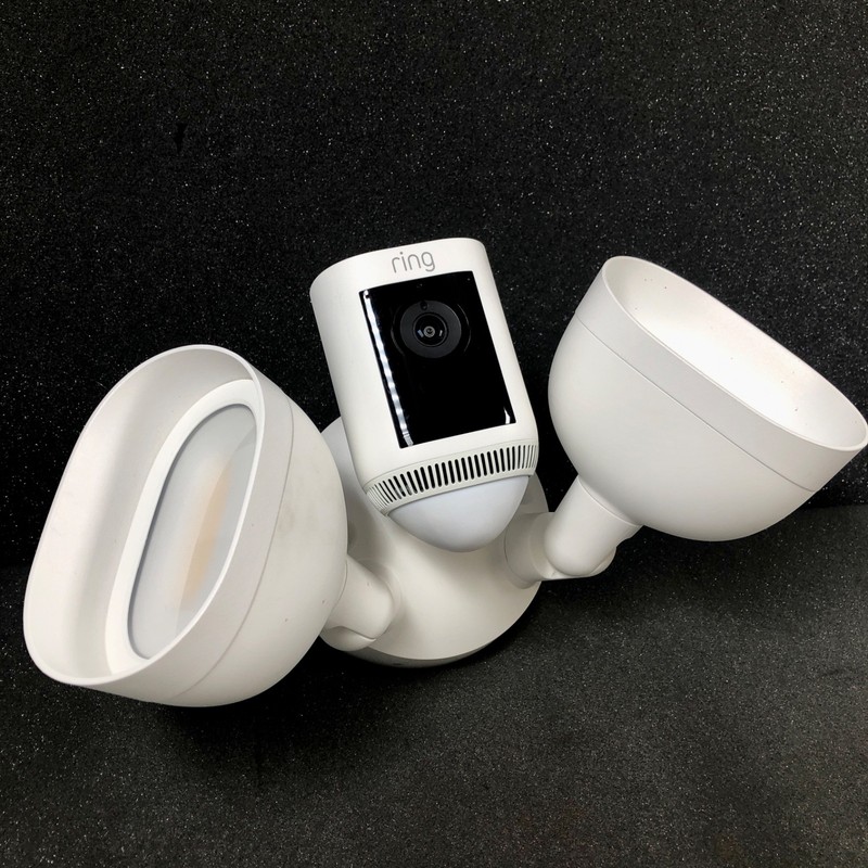 Ring Floodlight Cam Wired Pro Wi-Fi 1080p Surveillance Camera – White (5B28S4)