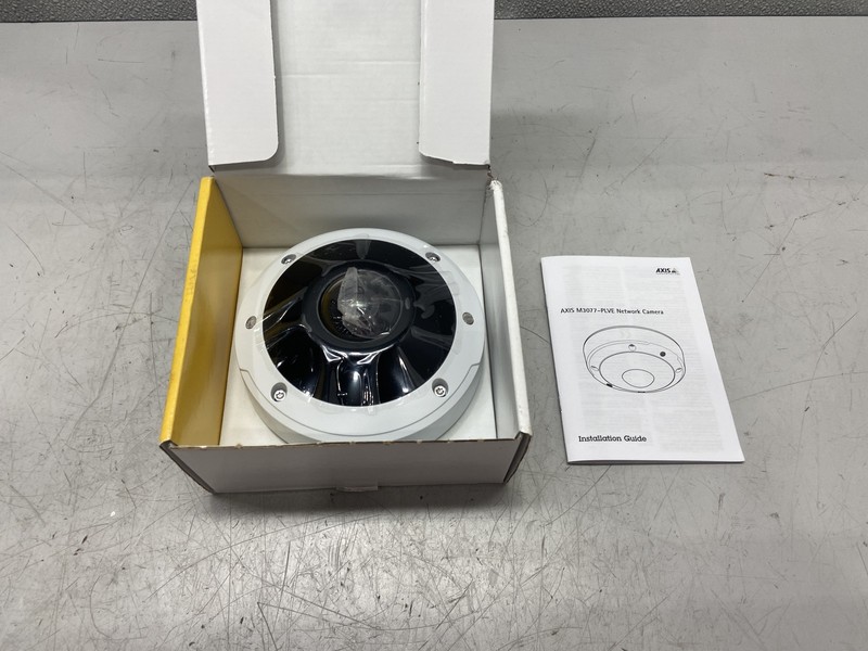 Axis Panoramic Fixed Dome Camera M3077-PLVE 6 MP 02018-001 – White