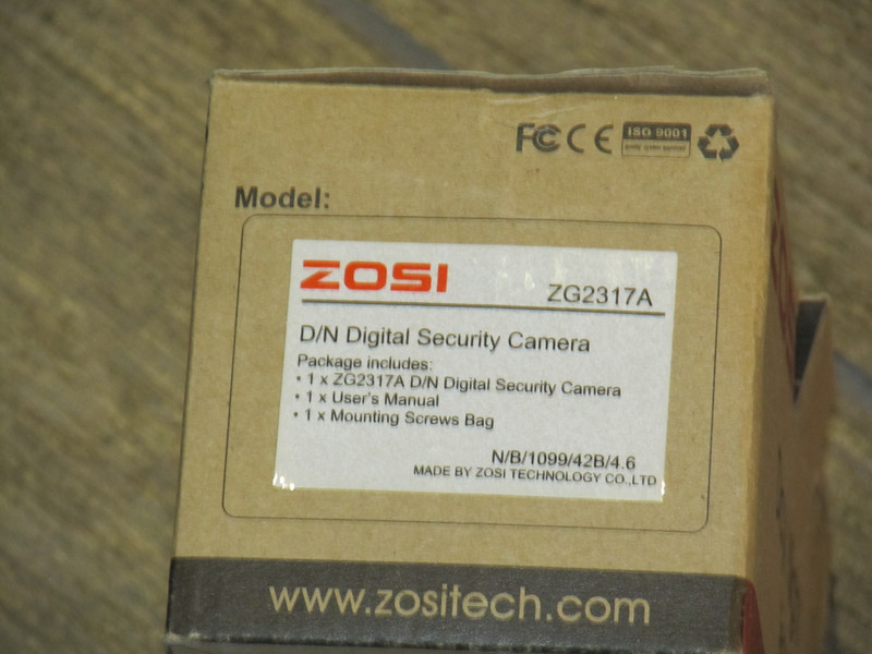 NEW ZOSI ZG2317A Digital Security Camera With Day/Night Vision gallery