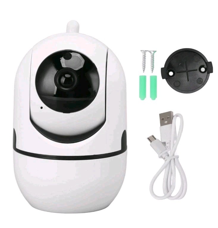 WiFi Dome Security Smart Camera Set 1080p w/ AI Motion Tracking Model White gallery