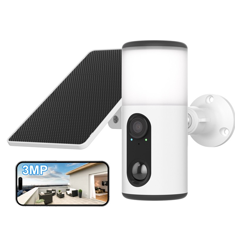 ANRAN Solar Battery Powered Wireless Security Camera Outdoor WiFi Night Vision