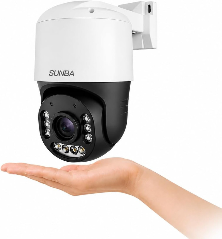 4K Mini PTZ Security Camera, 20X Optical Zoom, Poe+ Outdoor IP Camera, Dual Ligh gallery