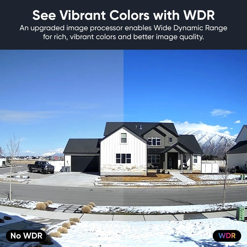 WYZE Cam v4 2.5K AI Security Camera, Indoor/Outdoor Night Vision IP65 gallery
