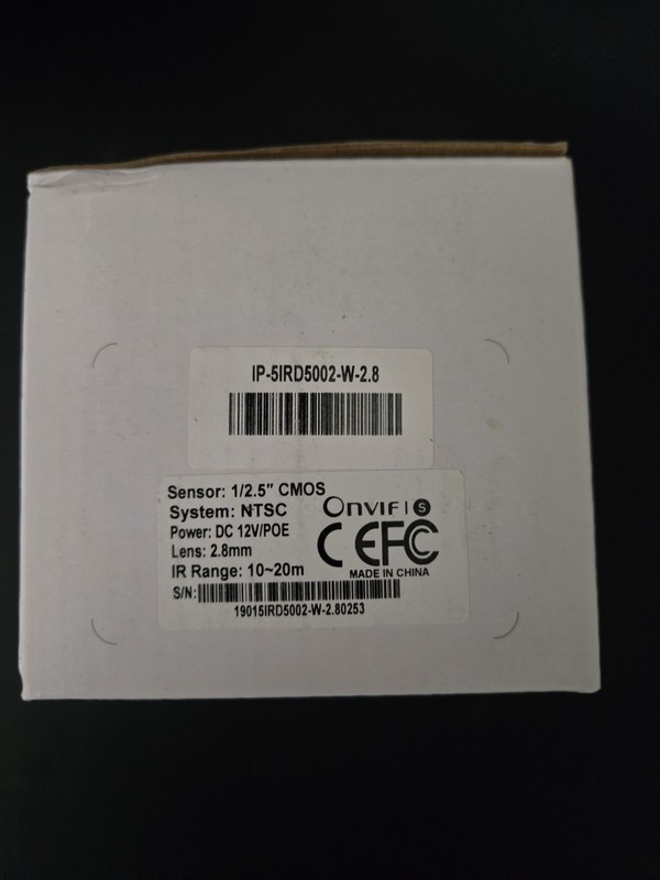 ENS Security 5MP 2.8mm Dome Camera