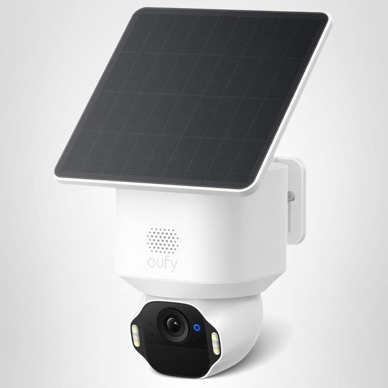 4K Wireless Outdoor Security Camera, Solar Powered, AI Motion Tracking, Pan & Ti gallery