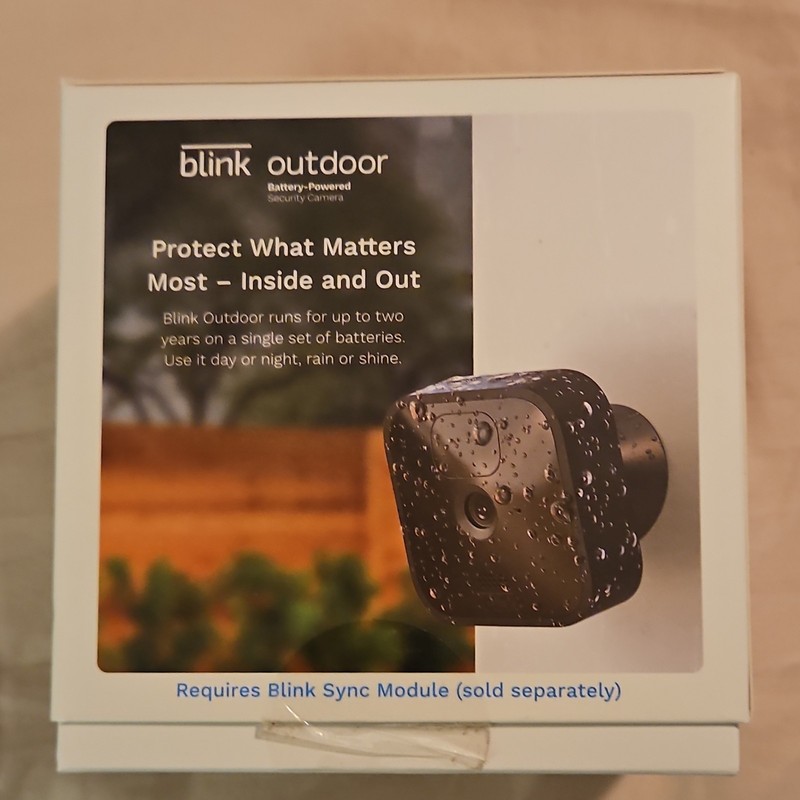 Blink Outdoor Add-On Wireless Wi-Fi 1080p Camera Motion 2-Way Audio Black gallery