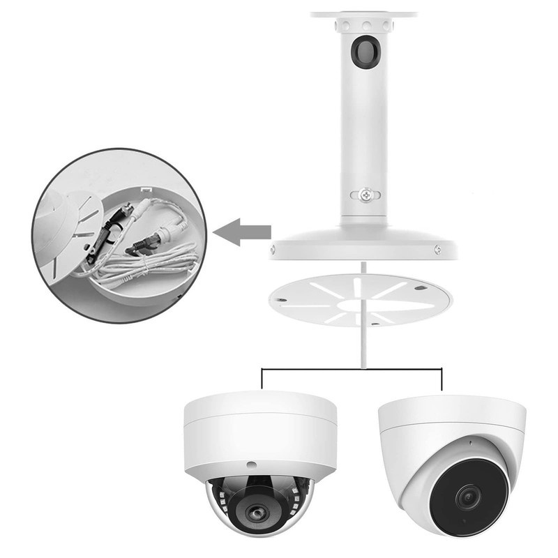 Security Camera I Type Wall Mount Bracket Dome Universal 10 Inch gallery