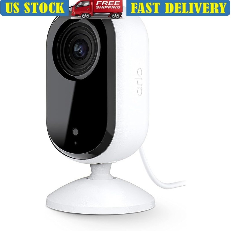 Indoor Wireless Security Camera 2K Night Vision Motion Detection 2-Way Audio New