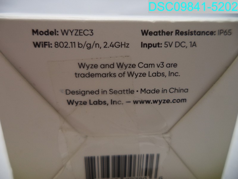Wyze Cam Surveillance Security Camera Indoor/Outdoor WYZEC3 859696007806 gallery