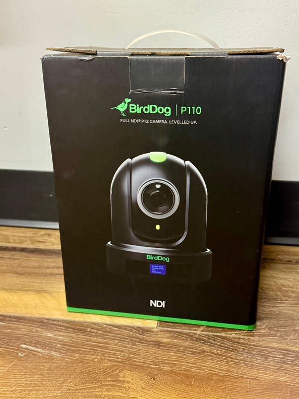Birddog P110 1080P FULL NDI® PTZ CAMERA (Black) *OPEN BOX* gallery