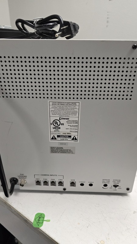 Linear Keepsafer RCC00055 CCTV Monitor gallery
