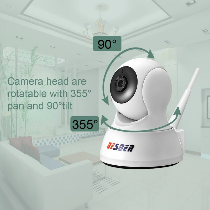 wifi wireless 720p HD home security Two Way Audio Night Vision Baby Monitor gallery
