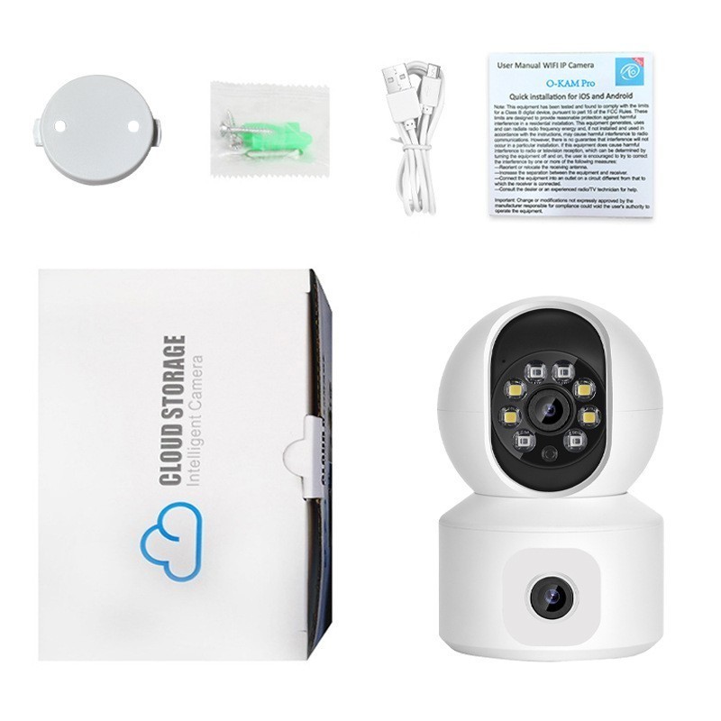 1080P 4MP Dual Lens PTZ IP Camera WiFi Human Detection Security Cam 2 Way Audio gallery