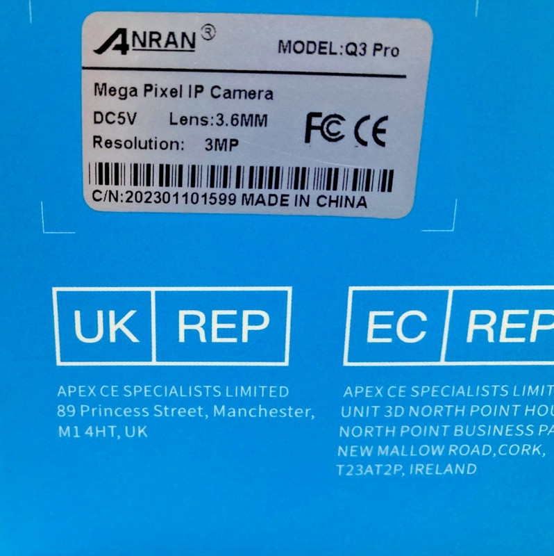 ANRAN Outdoor Security Camera Q03 2K Solar Wireless White gallery