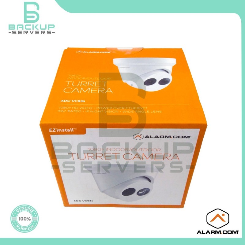 Alarm.com ADC-VC836 1080p HD Indoor/Outdoor IP PoE Turret Security Camera IP67 gallery