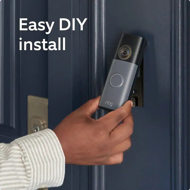 Ring 5DFYA5 Battery Doorbell Retinal 2K Wide-Angle Video 6x Zoom Two-Way Talk gallery